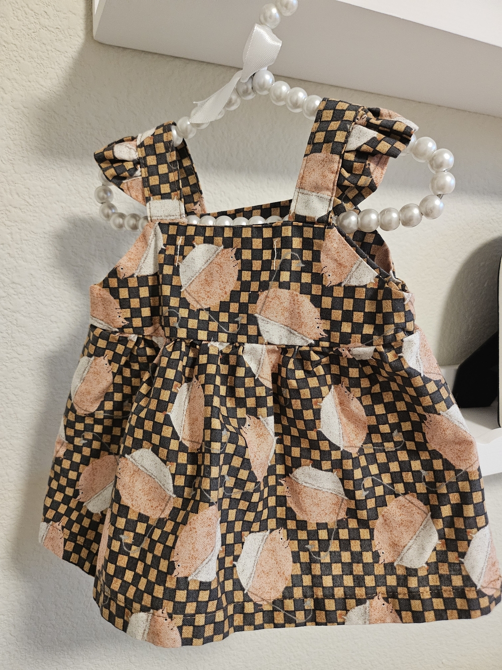 Elle & Pea Handmade Little Piggies Dress 0-3m